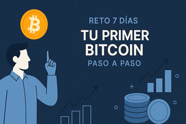 Reto 7 días tu primer bitcoin paso a paso