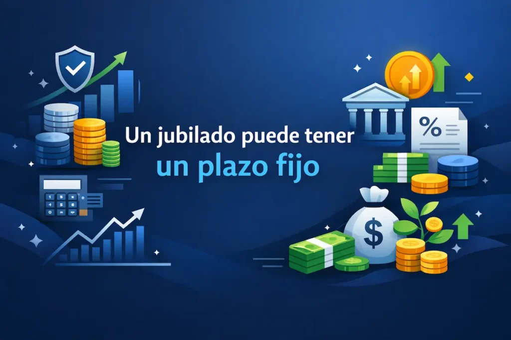 Un jubilado puede tener un plazo fijo