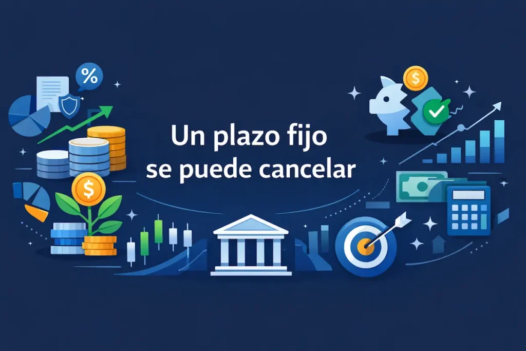 Un plazo fijo se puede cancelar