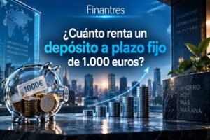 ¿Cuánto renta un depósito a plazo fijo de 1 000 euros