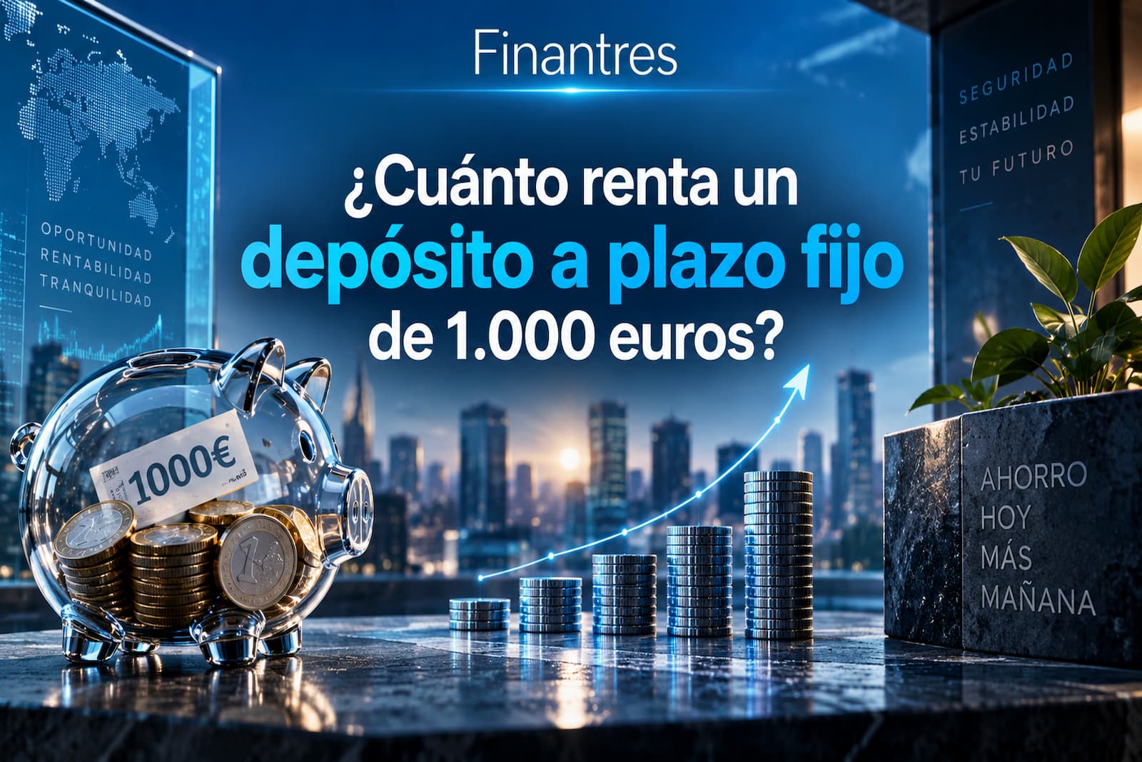 Cuánto renta 1.000 euros a plazo fijo