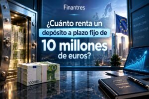 ¿Cuánto renta un depósito a plazo fijo de 10 millones de euros