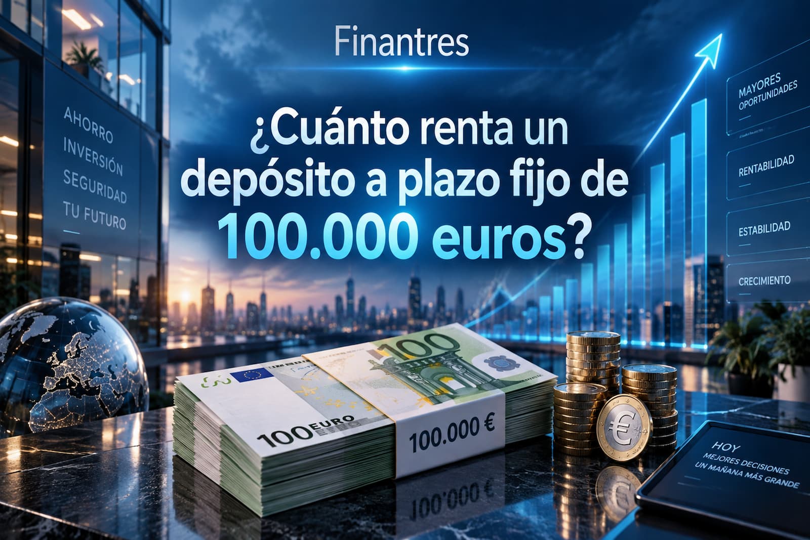 Cuánto renta 100.000 euros a plazo fijo