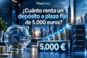 ¿Cuánto renta un depósito a plazo fijo de 5 000 euros