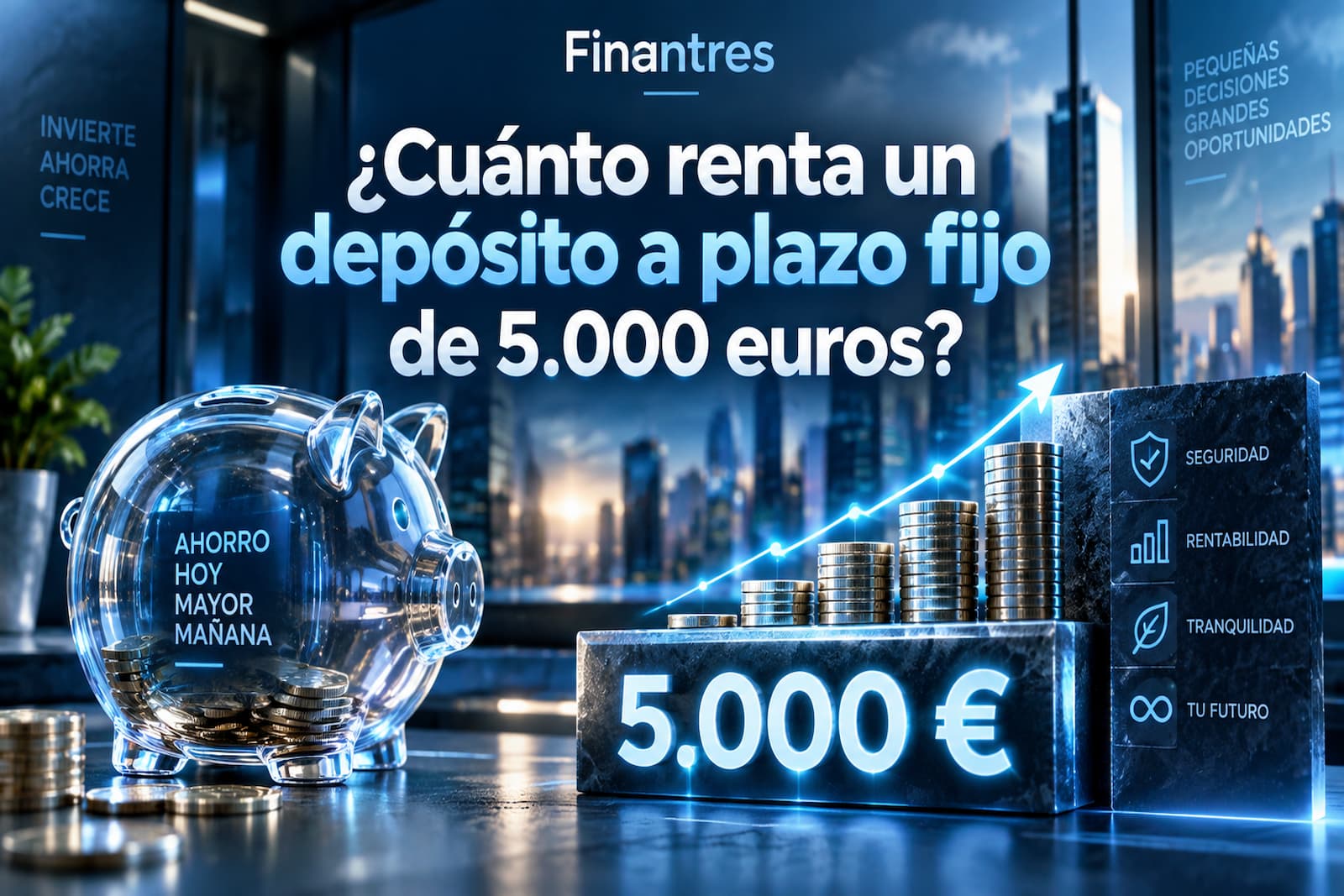 Cuánto renta 5.000 euros a plazo fijo
