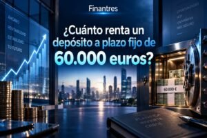 ¿Cuánto renta un depósito a plazo fijo de 60 000 euros