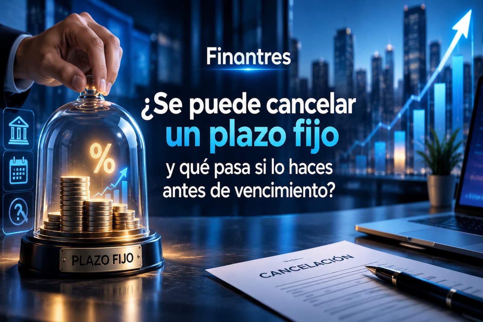 ¿Se puede cancelar un plazo fijo y qué pasa si lo haces antes de vencimiento
