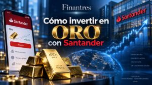 Cómo invertir en oro con Santander
