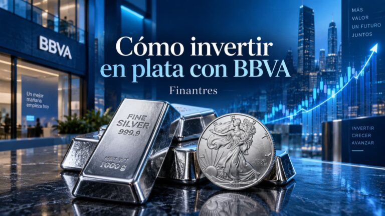 Cómo invertir en plata con BBVA