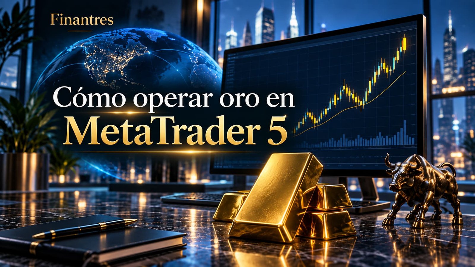 Cómo operar oro en MetaTrader 5