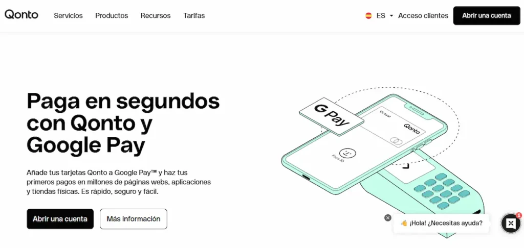 Google Pay con Qonto