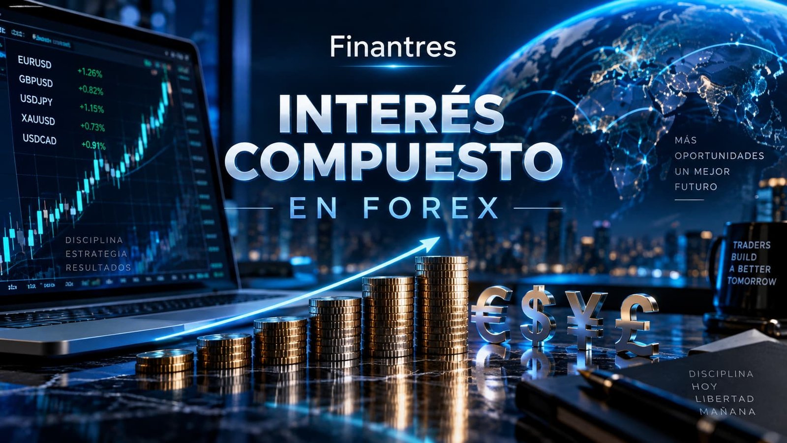 Interés compuesto en Forex qué es y cómo aplicarlo con cabeza