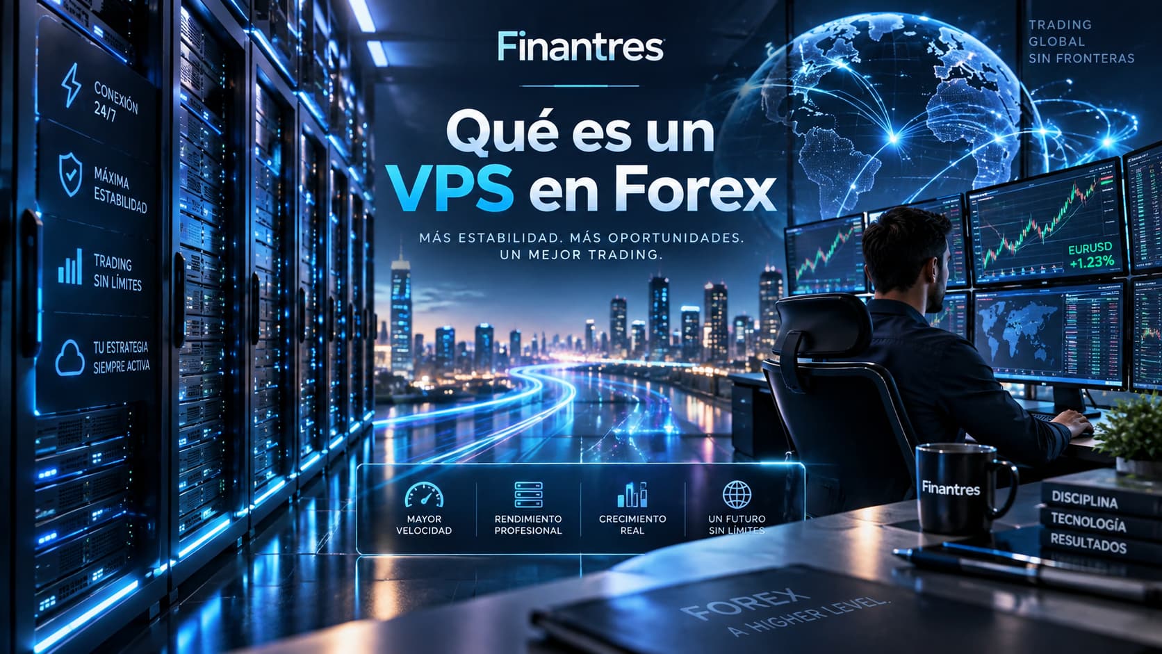 Qué es un VPS en Forex y cuándo merece la pena usarlo