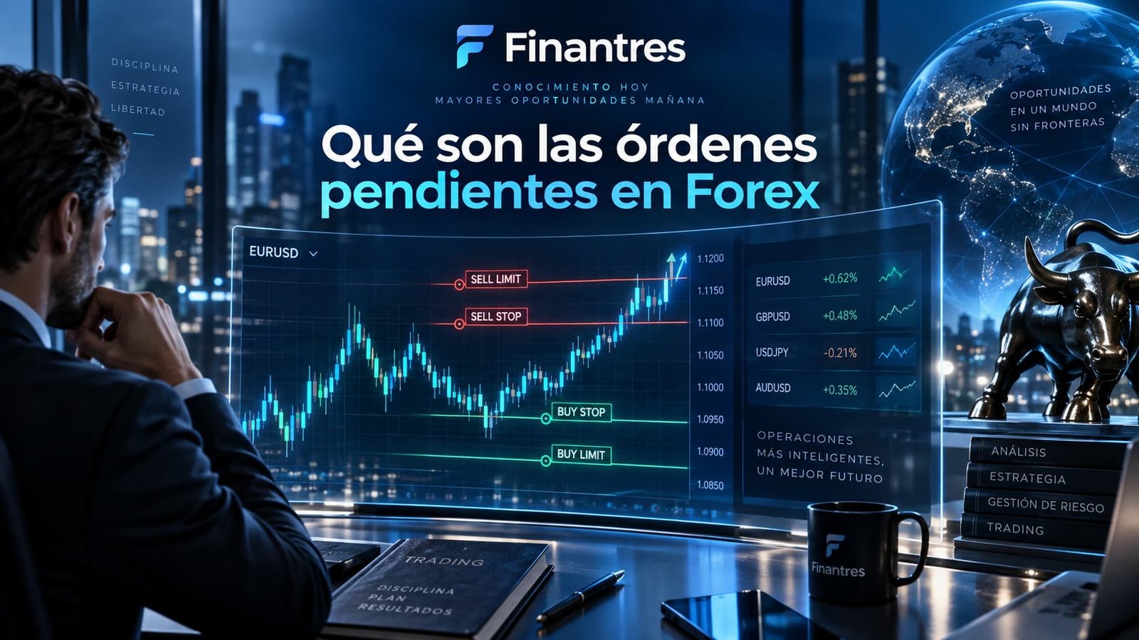 Qué son las órdenes pendientes en Forex y cómo funcionan