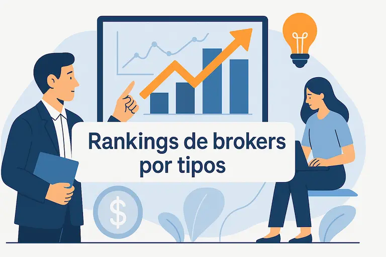 Rankings de brokers por tipos