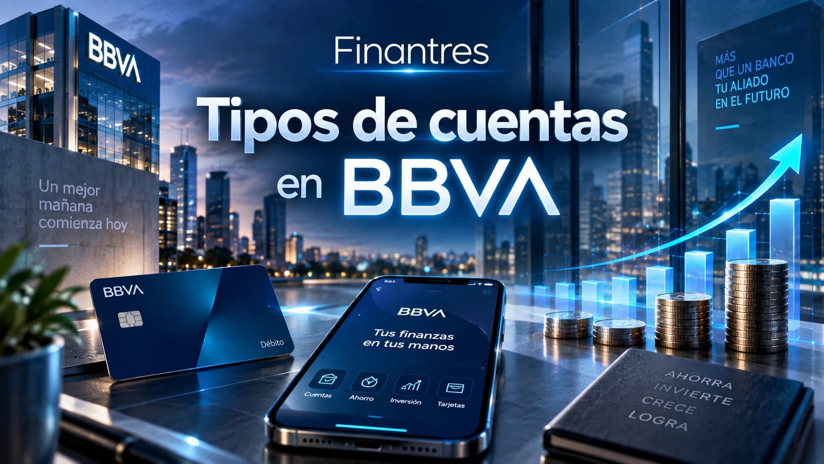 Tipos de cuentas en BBVA