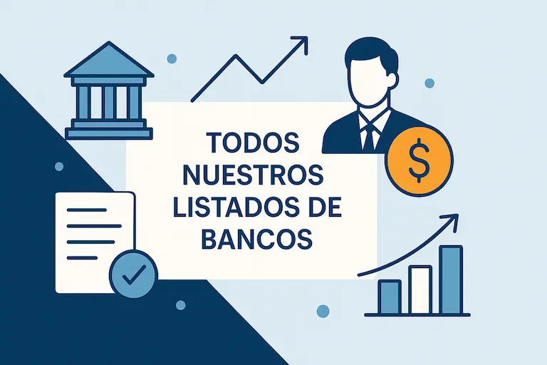 Todos nuestros listados de bancos
