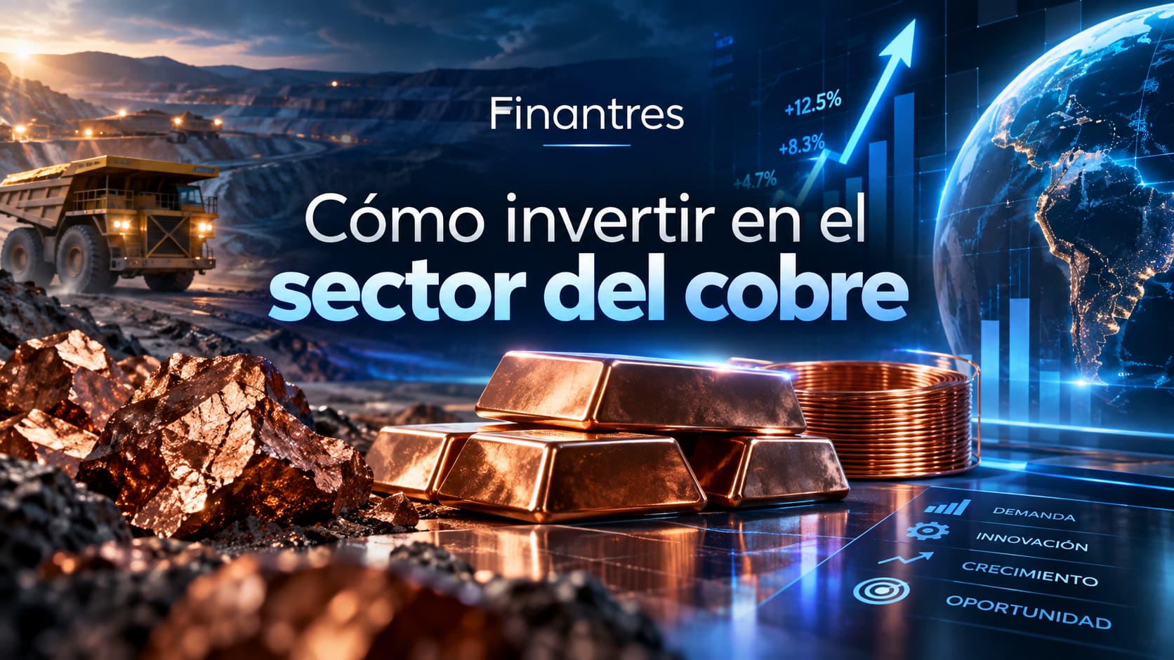 Cómo invertir en el sector Cobre