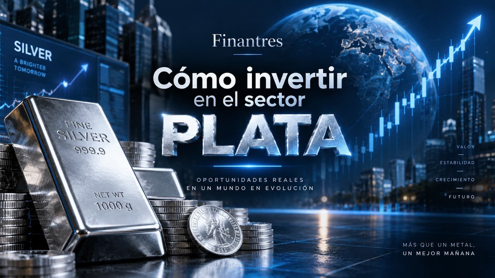 Cómo invertir en el sector Plata
