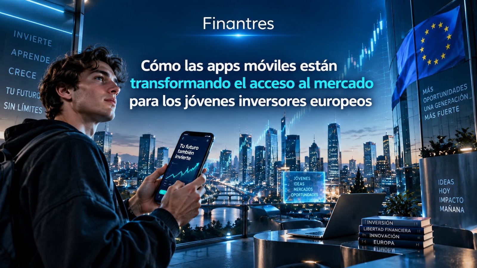 Cómo las aplicaciones móviles están transformando el acceso al mercado para los jóvenes comerciantes europeos