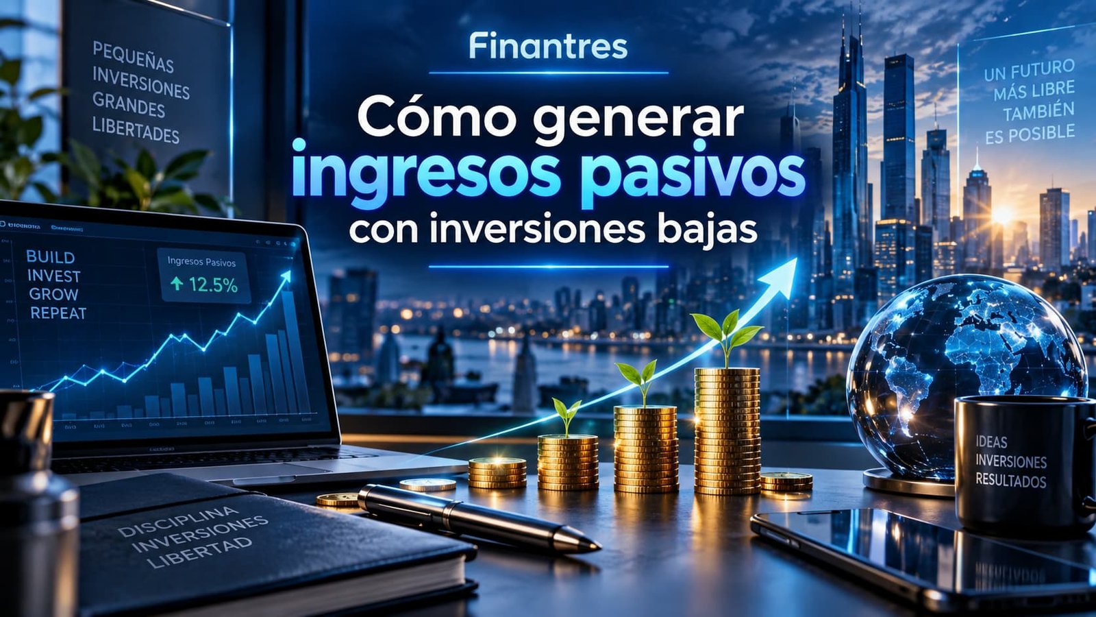 Ingresos pasivos con inversiones bajas