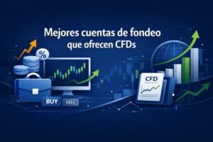 Mejores cuentas de fondeo que ofrecen CFDs