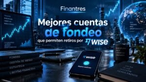 Mejores cuentas de fondeo que permiten retiros por Wise