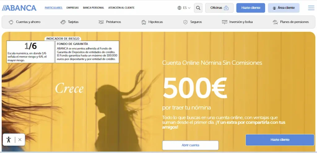 Cuenta Nómina ABANCA