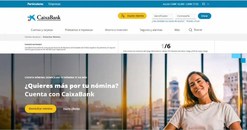 Promoción nómina CaixaBank