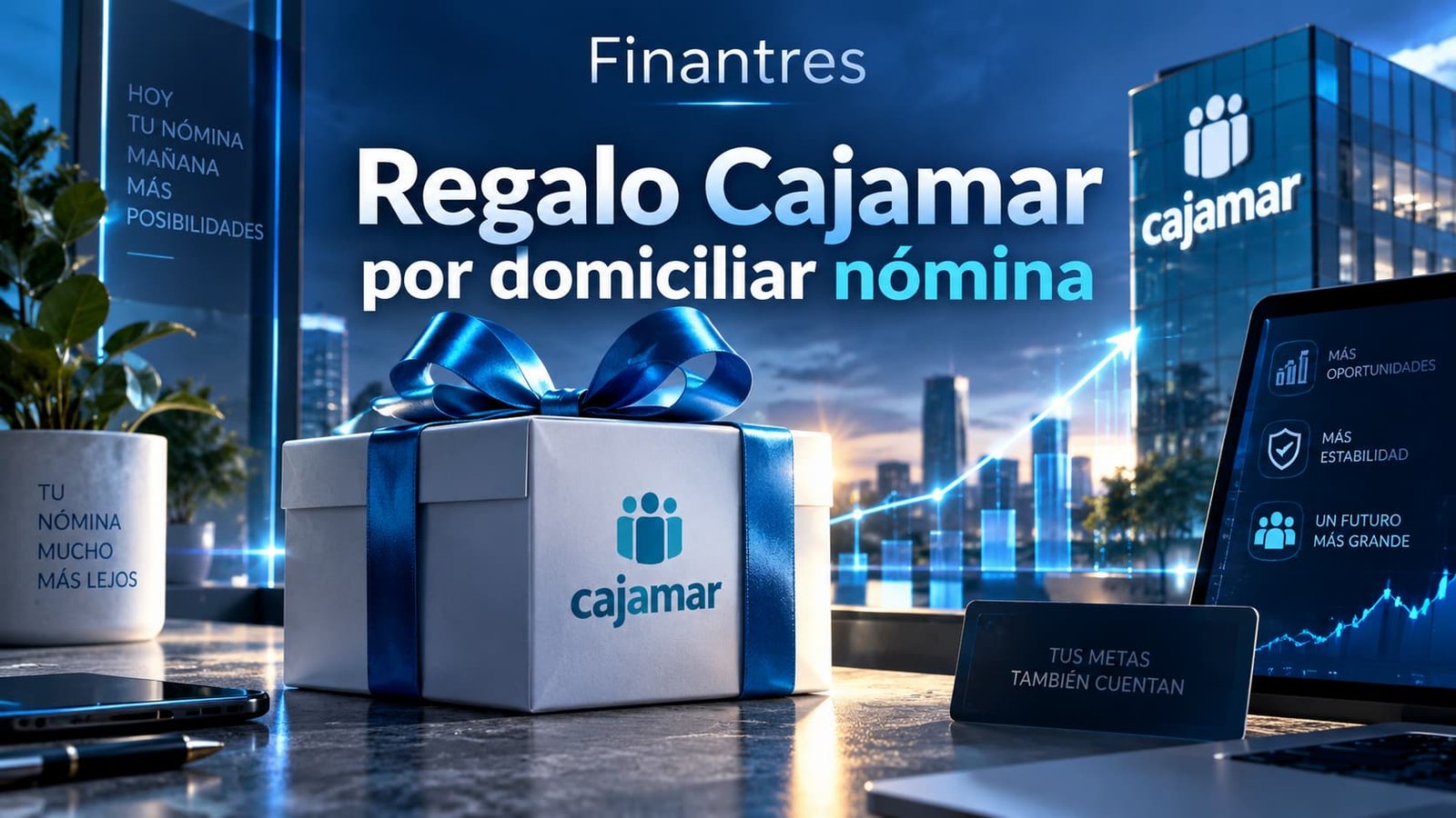 Regalo Cajamar por domiciliar nómina