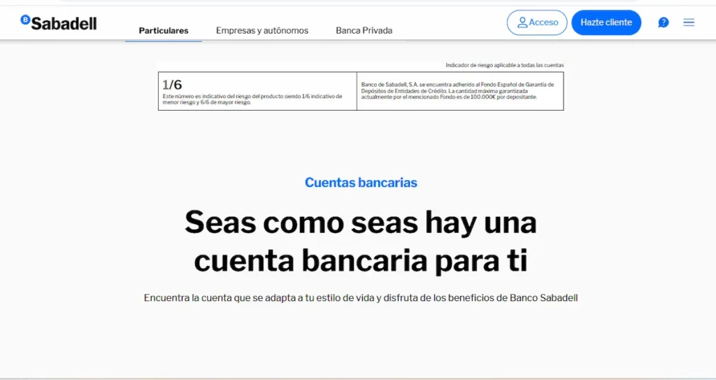 Web Sabadell