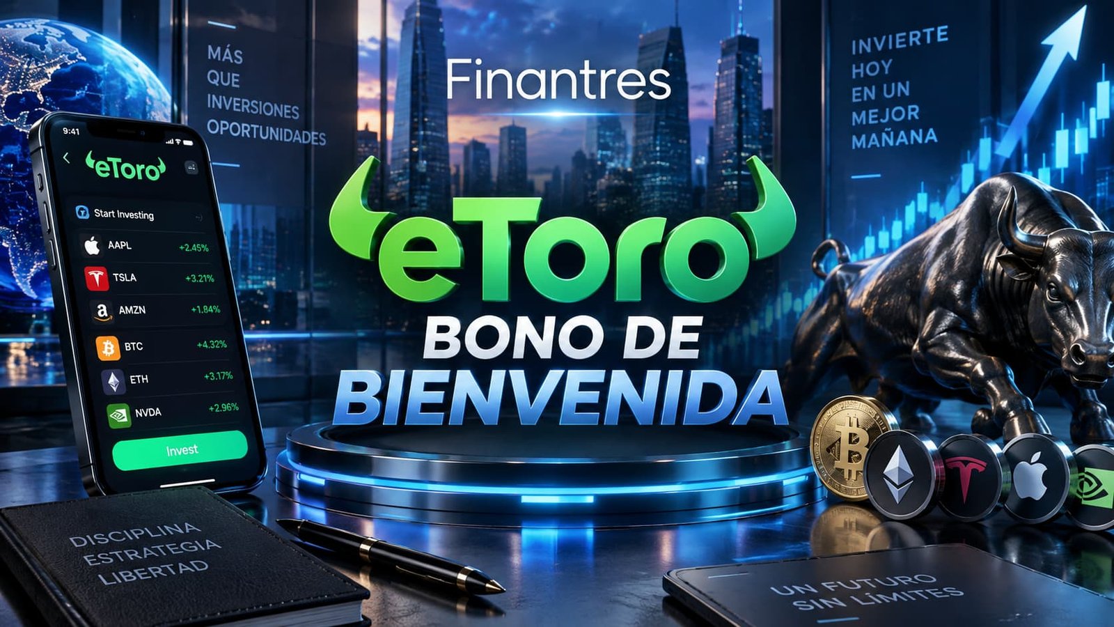 eToro bono de bienvenida