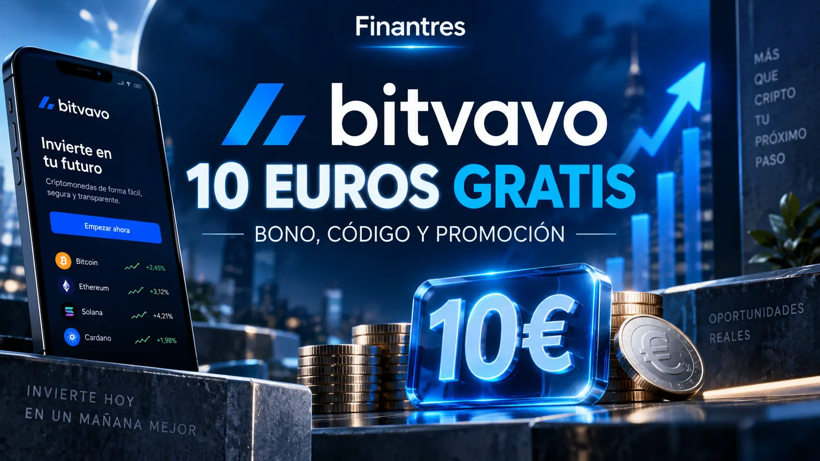 Bitvavo 10 euros gratis bono código y promoción