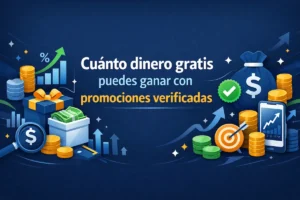 Cuánto dinero gratis puedes ganar con promociones verificadas