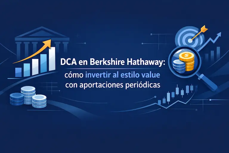 DCA en Berkshire Hathaway cómo invertir al estilo value con aportaciones periódicas