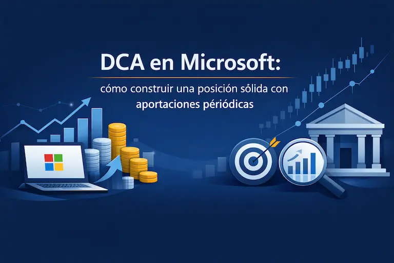 DCA en Microsoft cómo construir una posición sólida con aportaciones periódicas