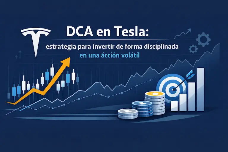 DCA en Tesla estrategia para invertir de forma disciplinada en una acción volátil