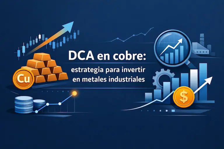DCA en cobre estrategia para invertir en metales industriales