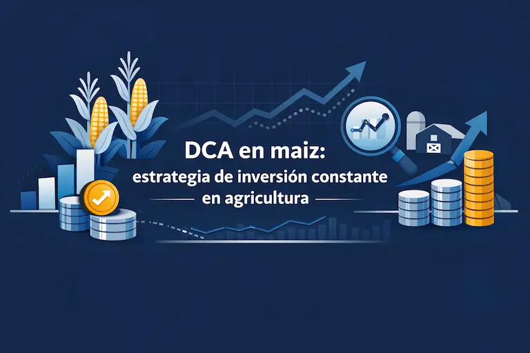 DCA en maíz estrategia de inversión constante en agricultura
