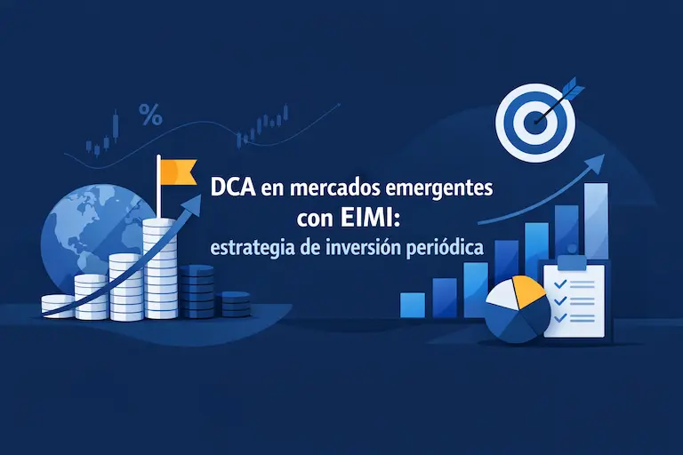 DCA en mercados emergentes con EIMI estrategia de inversión periódica