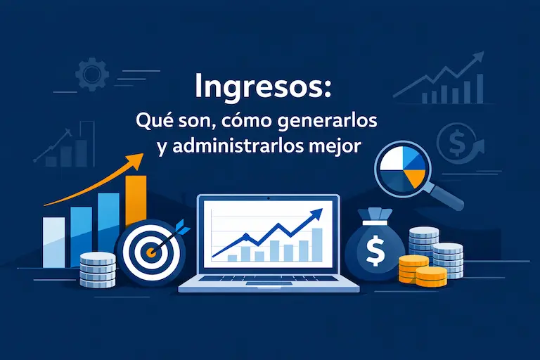 Ingresos Qué son cómo generarlos y administrarlos mejor