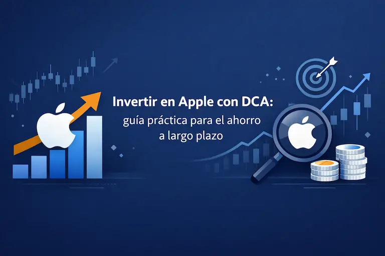 Invertir en Apple con DCA guía práctica para el ahorro a largo plazo