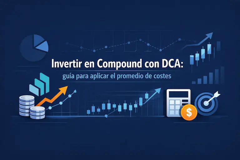 Invertir en Compound con DCA guía para aplicar el promedio de costes