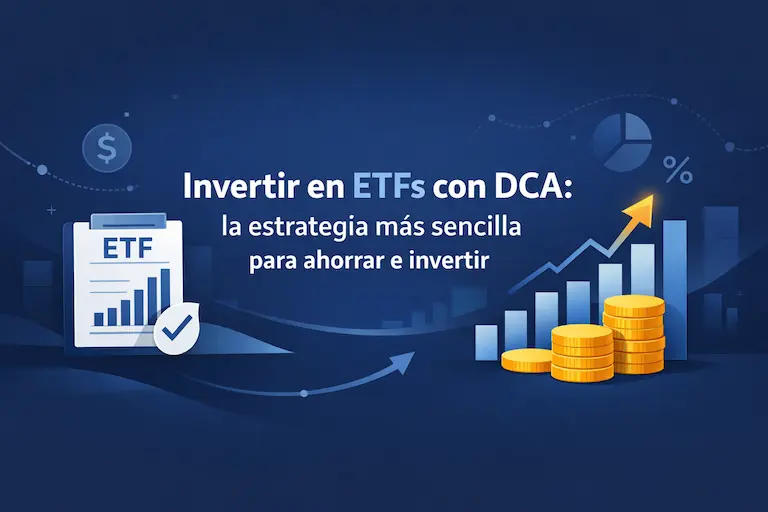Invertir en ETFs con DCA la estrategia más sencilla para ahorrar e invertir