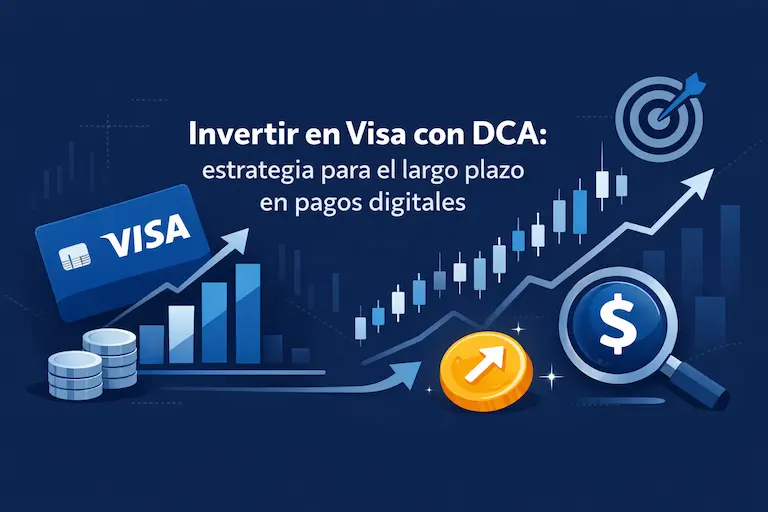 Invertir en Visa con DCA estrategia para el largo plazo en pagos digitales