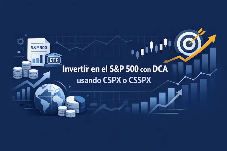 Invertir en el S&P 500 con DCA usando CSPX o CSSPX