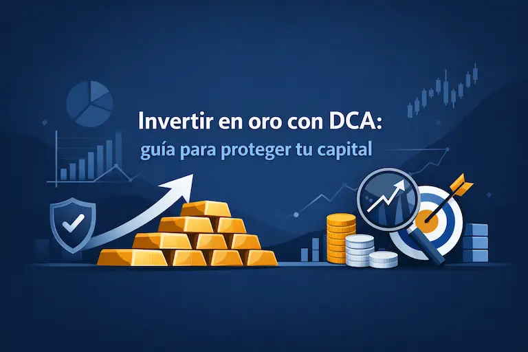 Invertir en oro con DCA guía para proteger tu capital