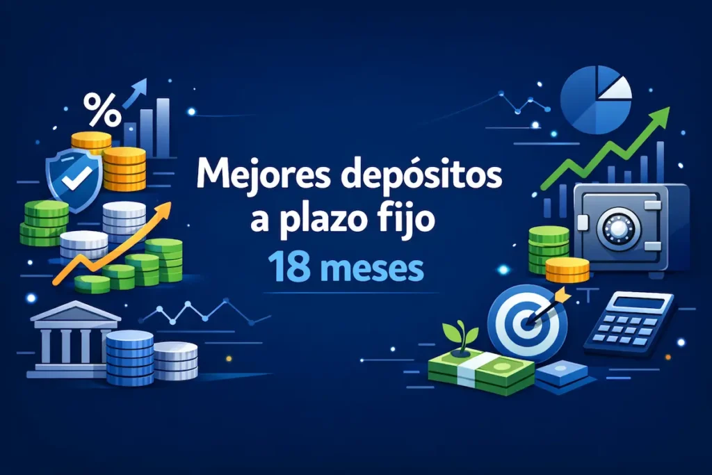 Mejores depósitos a plazo fijo 18 meses