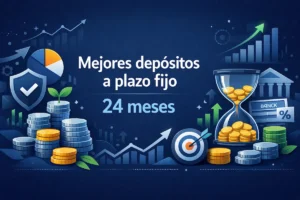 Mejores depósitos a plazo fijo 24 meses