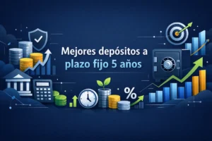Mejores depósitos a plazo fijo 5 años